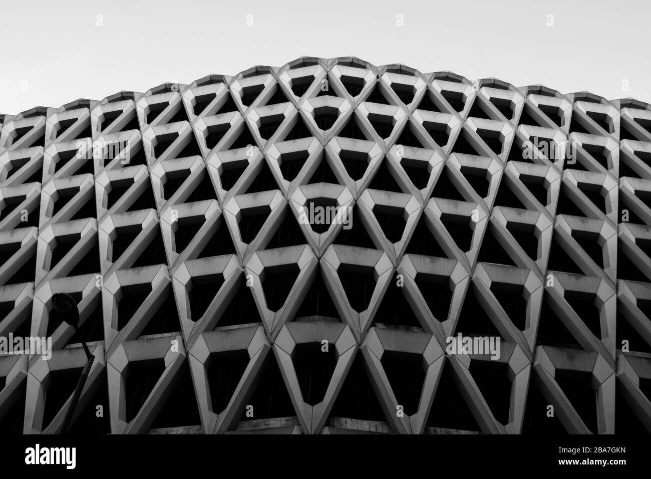 Wellbeck Street multiétages parking, Marylebone, Londres, Royaume-Uni Banque D'Images