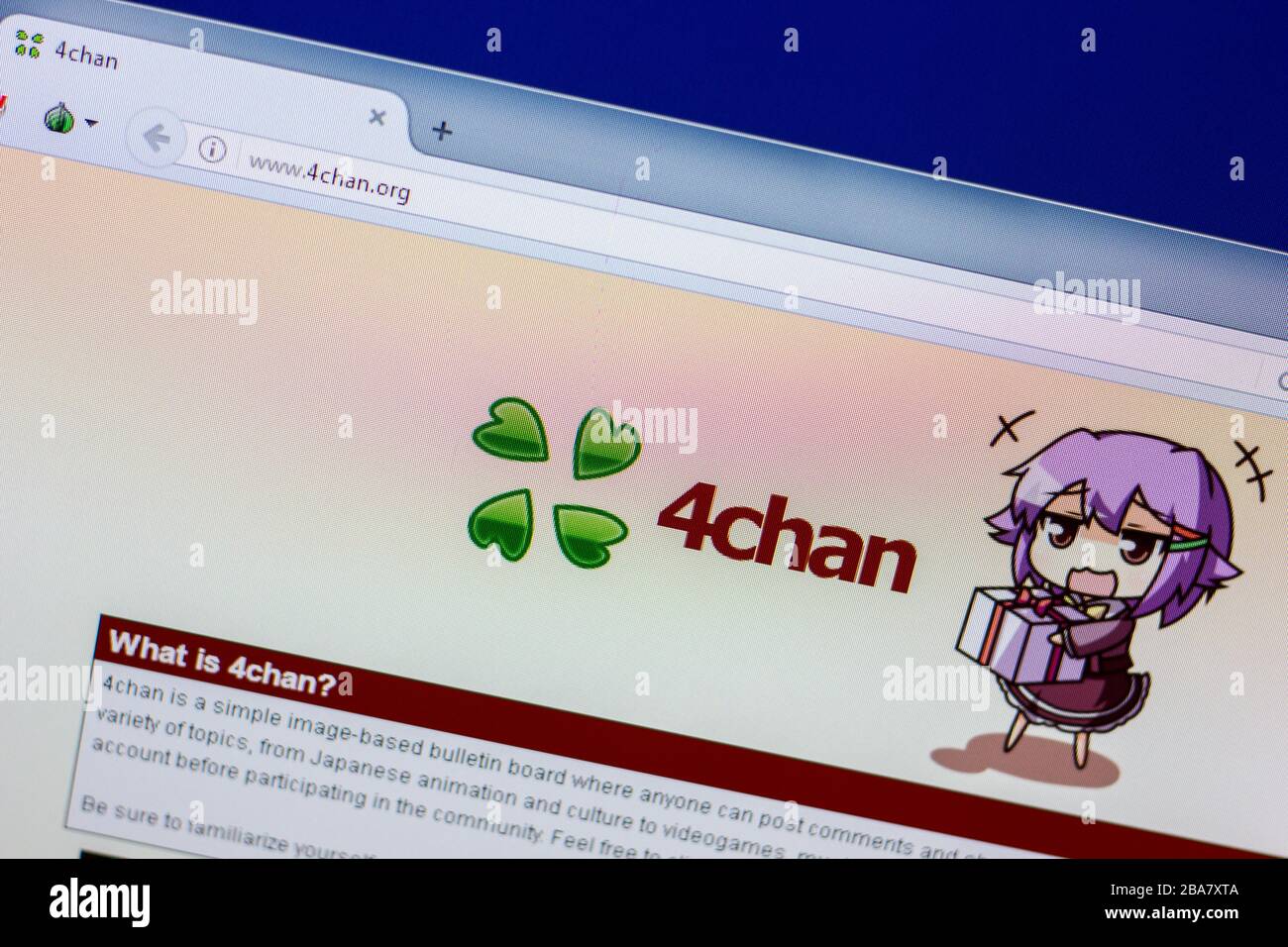 4chan Banque de photographies et d’images à haute résolution Alamy