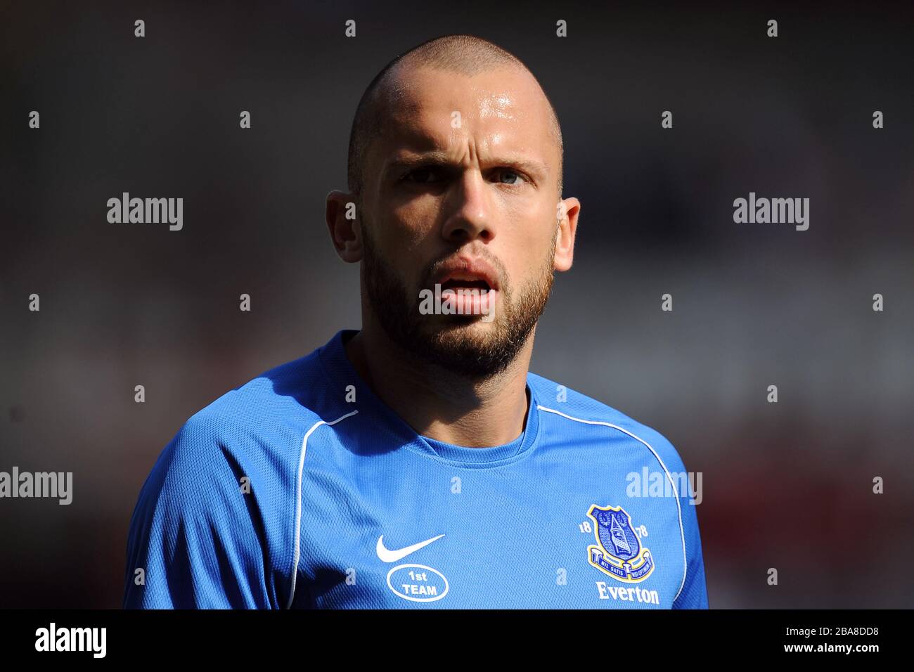 John Heitinga, Everton Banque D'Images