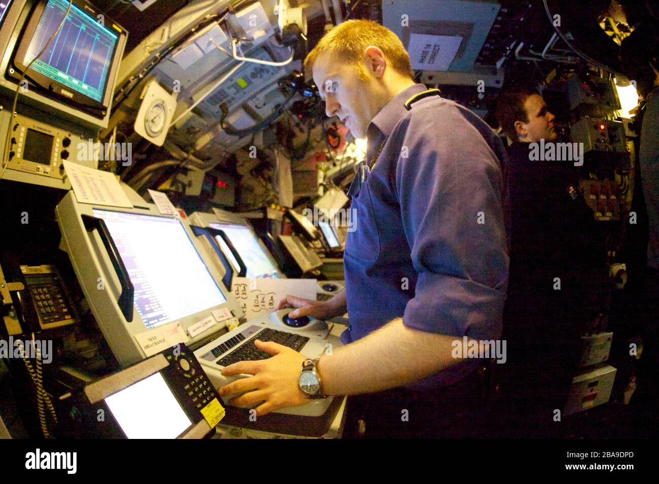 La vie quotidienne sur le talent HMS. HMS Talent est le sixième des sept sous-marins nucléaires de classe Trafalgar de la Marine royale. Banque D'Images