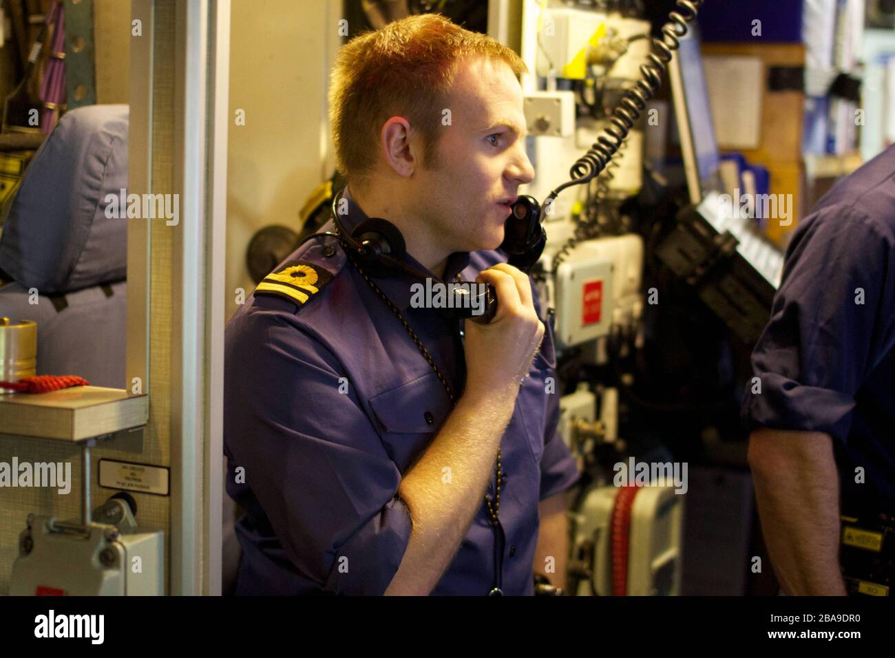 La vie quotidienne sur le talent HMS. HMS Talent est le sixième des sept sous-marins nucléaires de classe Trafalgar de la Marine royale. Banque D'Images