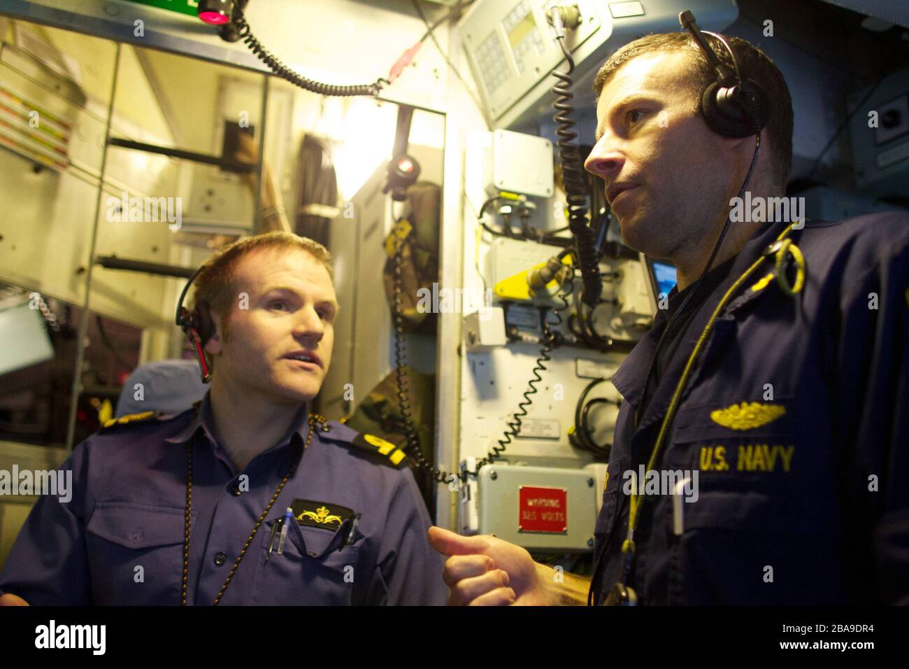 La vie quotidienne sur le talent HMS. HMS Talent est le sixième des sept sous-marins nucléaires de classe Trafalgar de la Marine royale. Banque D'Images