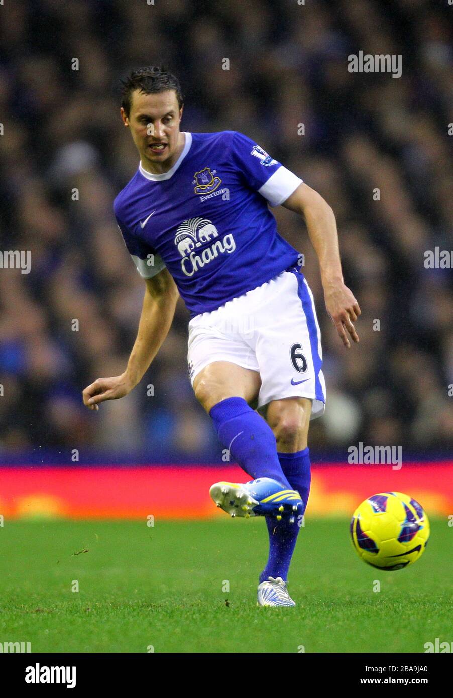 Phil Jagielka, Everton Banque D'Images