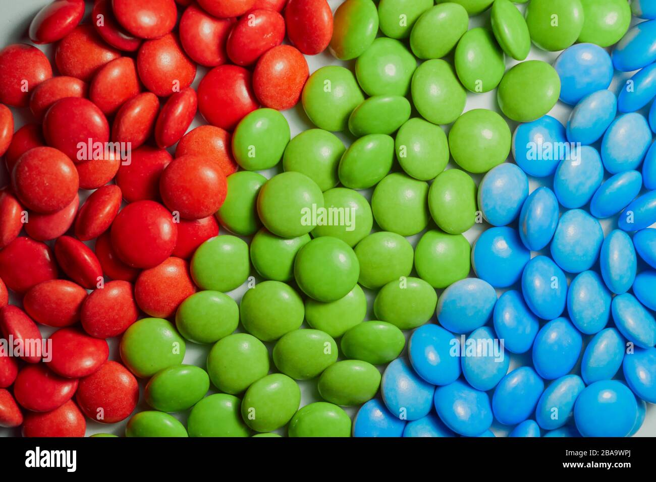 Libre de confiseries au chocolat dans la couleur RVB Banque D'Images