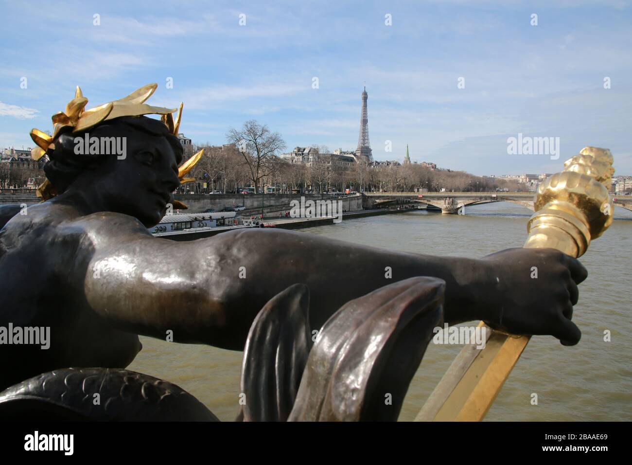 La Seine, Paris, France Banque D'Images
