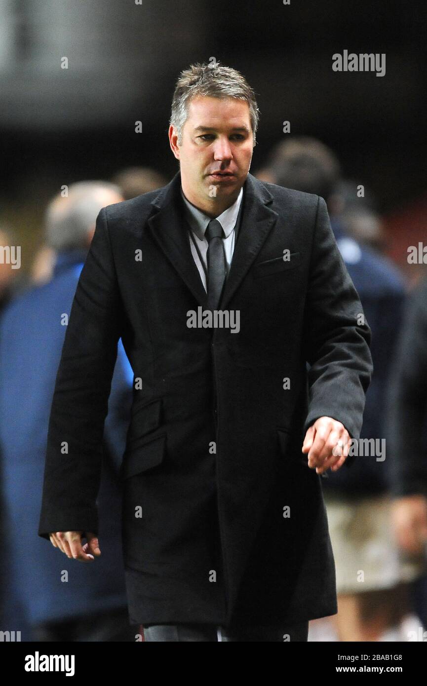 Gestionnaire de Peterborough United Darren Ferguson Banque D'Images