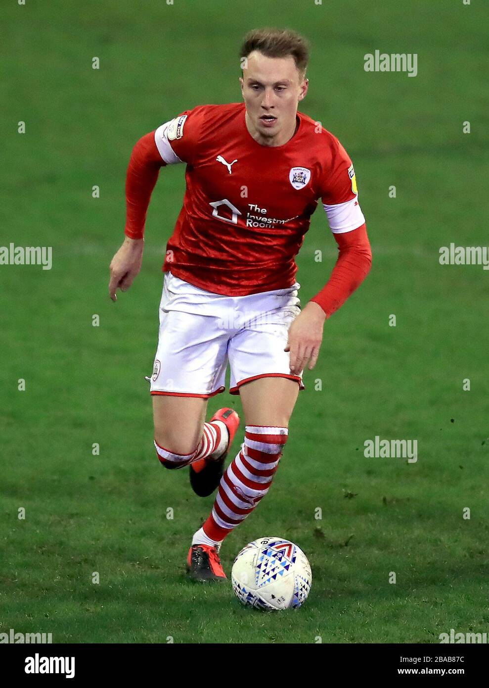 Barnsley's Cauley Woodrow Banque D'Images