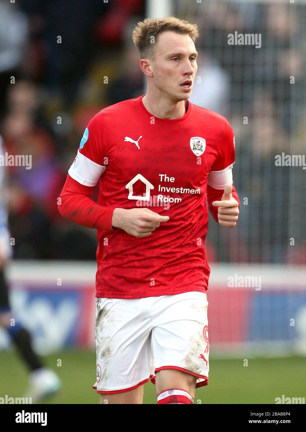 Barnsley's Cauley Woodrow Banque D'Images