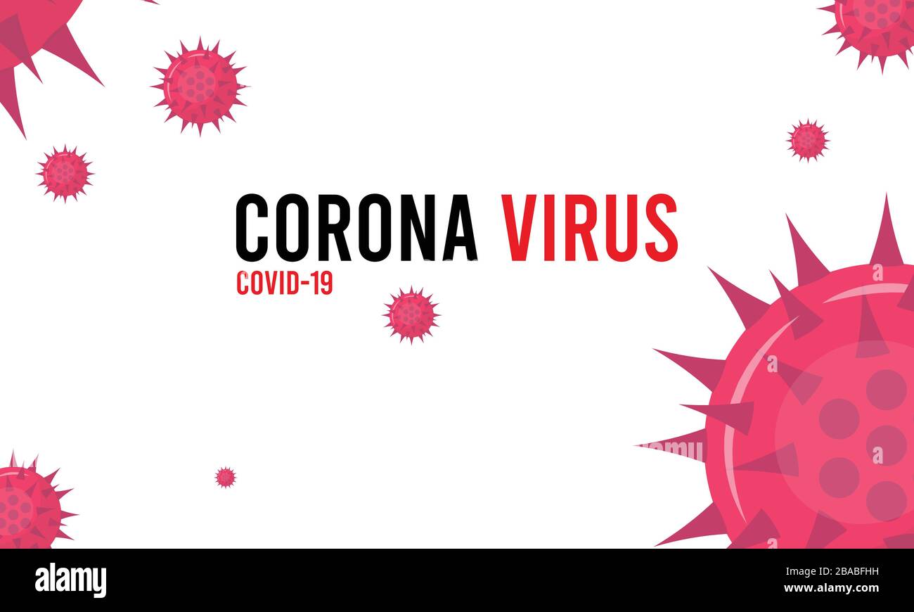 Résumé virus souche modèle de MERS-Cov ou de syndrome respiratoire du Moyen-Orient coronavirus et Novel coronavirus 2019-nCoV avec texte sur fond bleu. Illustration de Vecteur