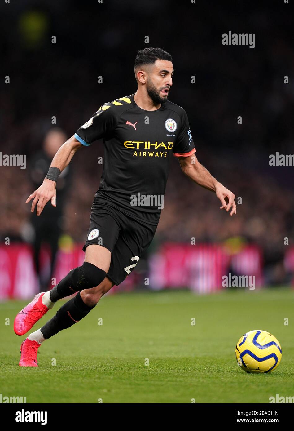 Manchester City's Riyad Mahrez Banque D'Images