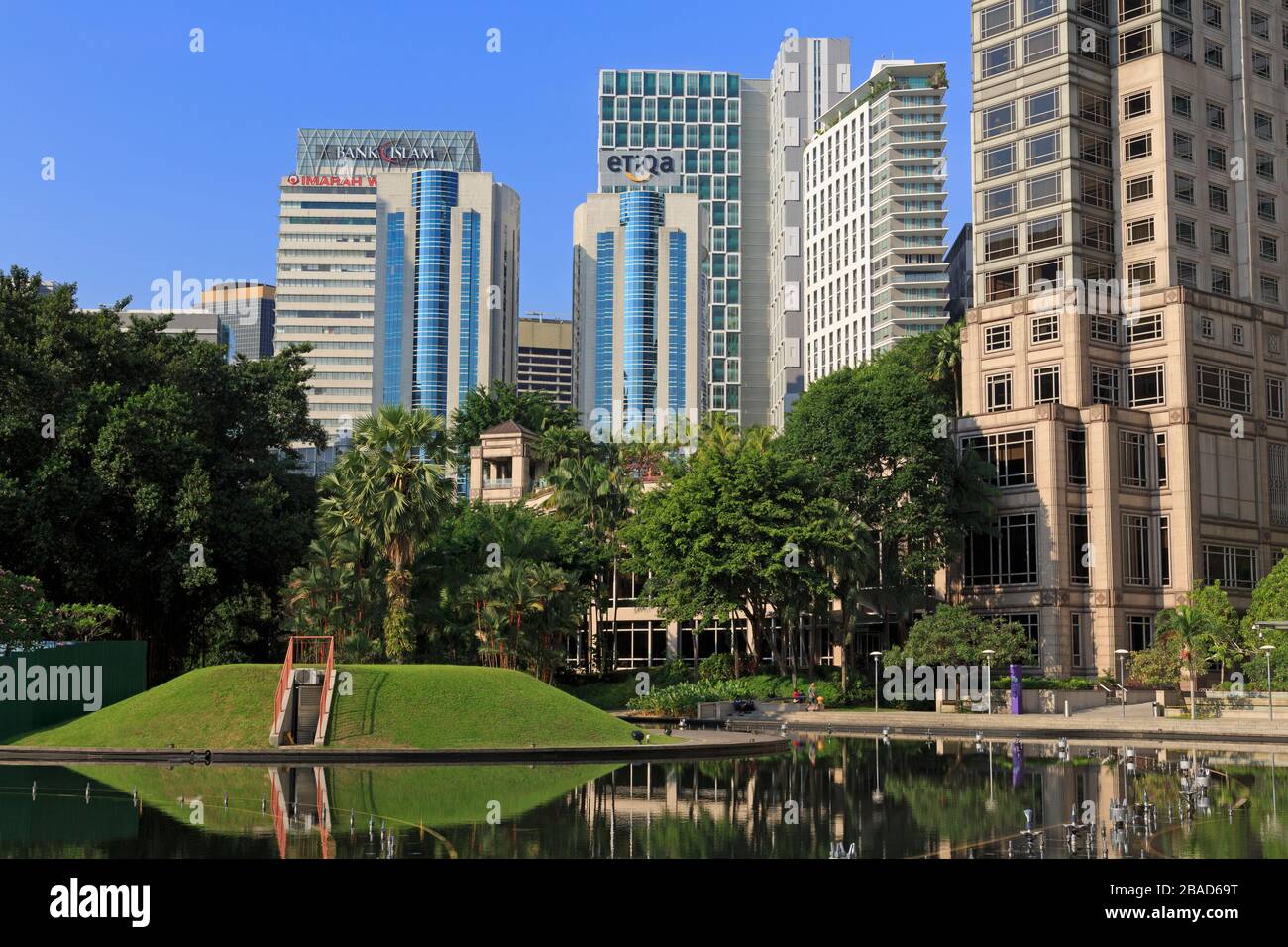 KLCC Park, Kuala Lumpur, Malaisie, Asie Banque D'Images