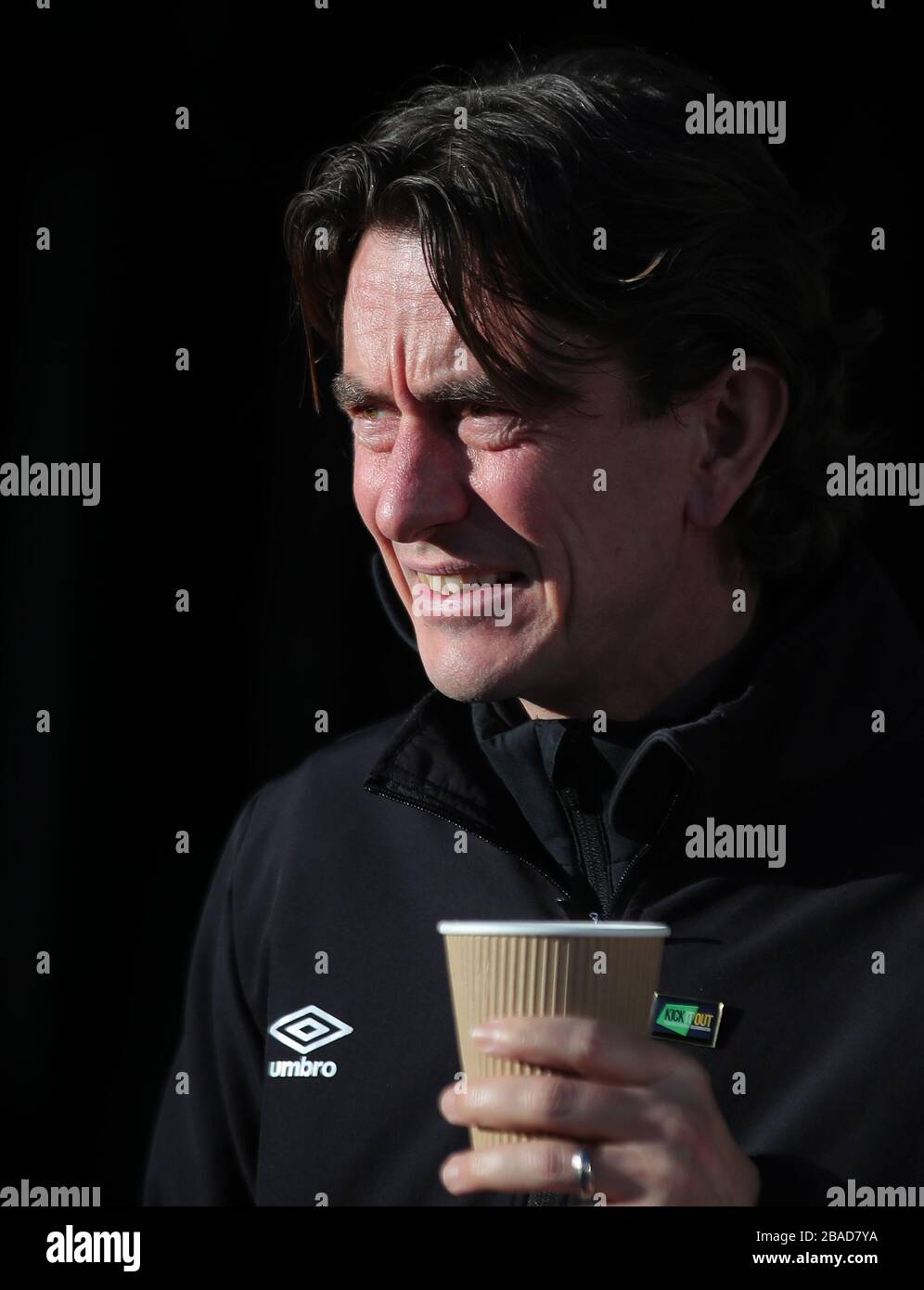 Thomas Frank, directeur de Brentford, avant le lancement Banque D'Images