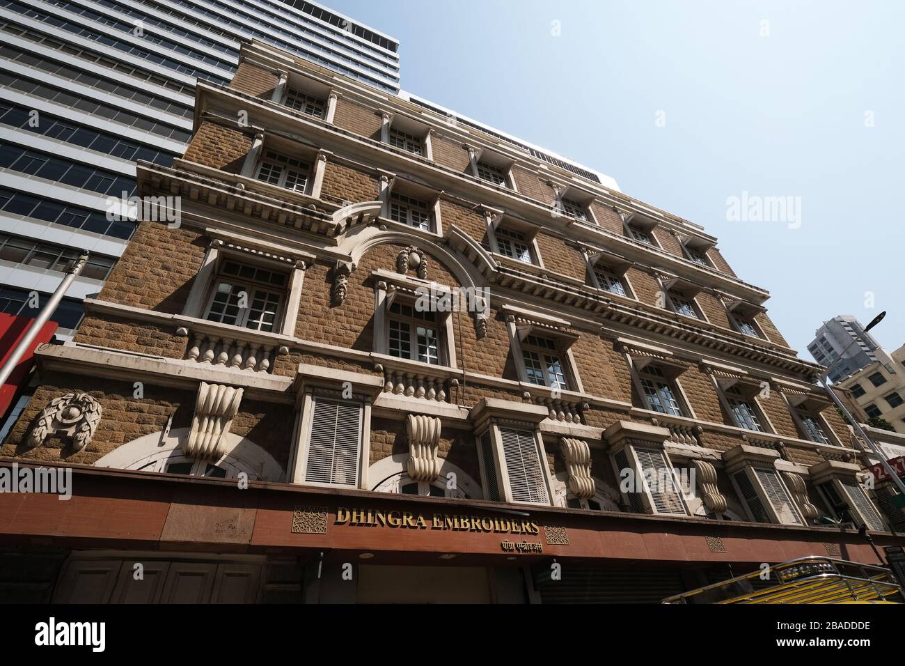 Apartment Building in Mumbai, Inde Banque D'Images