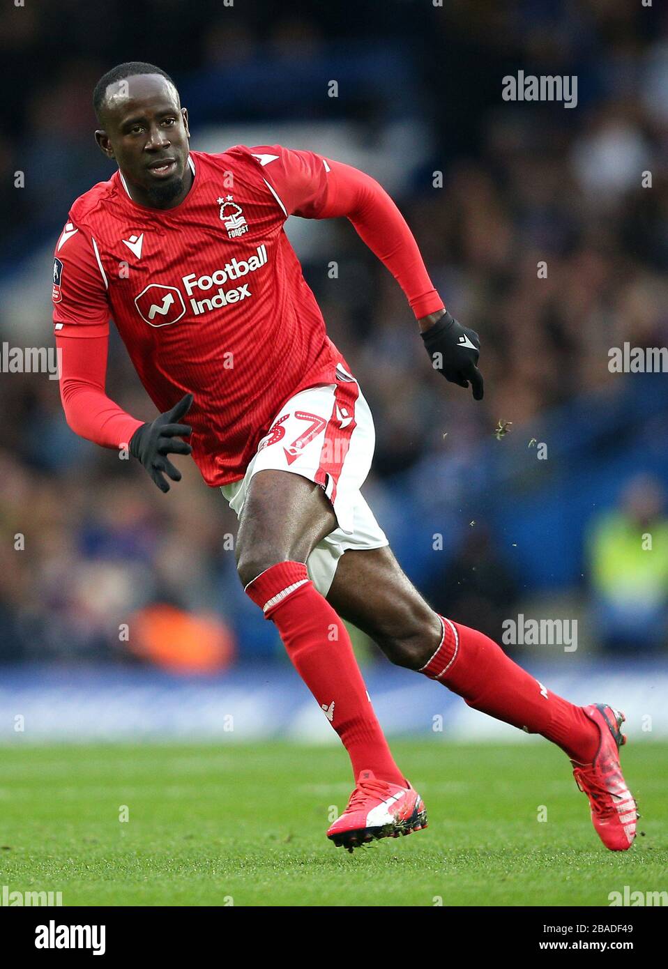 Nottingham Forest's Albert Adomah Banque D'Images