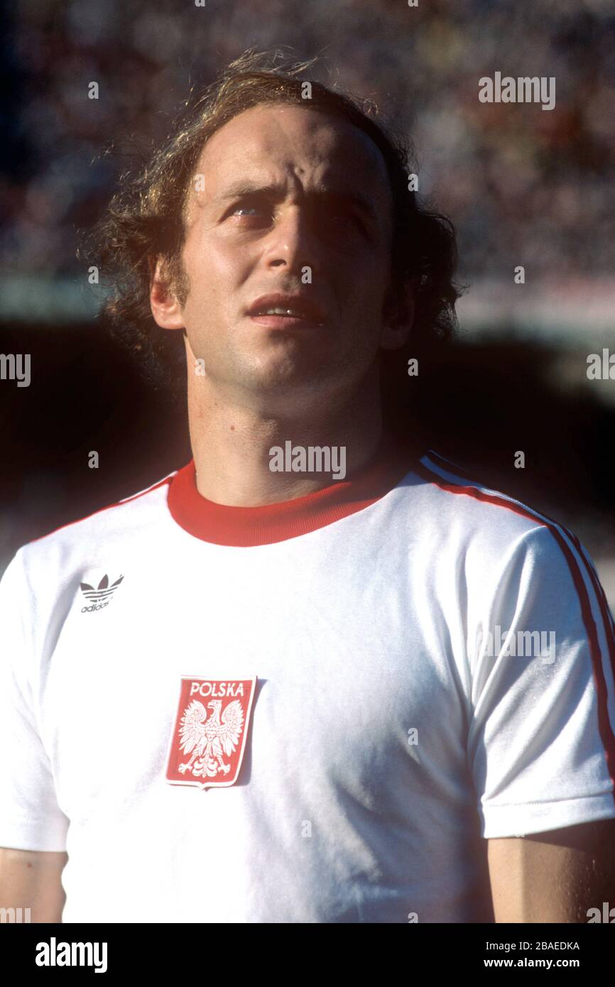Grzegorz Lato, Pologne Banque D'Images