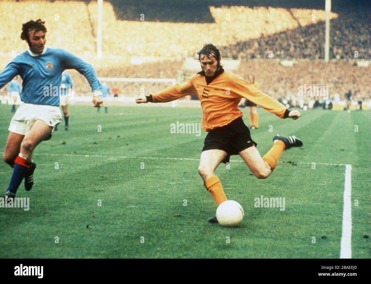 Glyn Pardoe, Manchester City, Dave Wagstaff, Wolverhampton Wanderers Banque D'Images