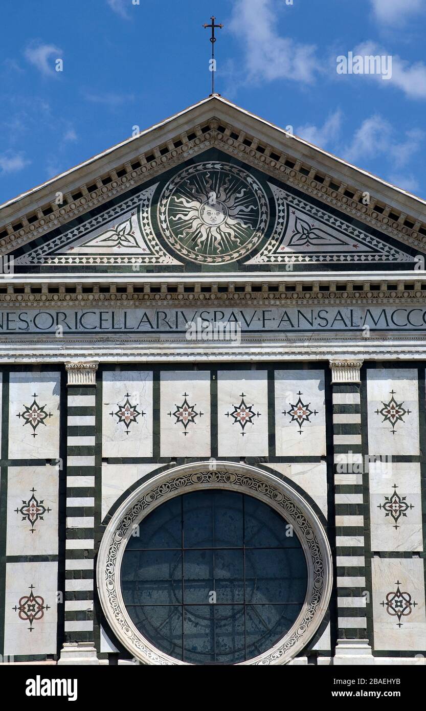 S.Maria novella, Florence, Toscane, Italie, Europe. Banque D'Images