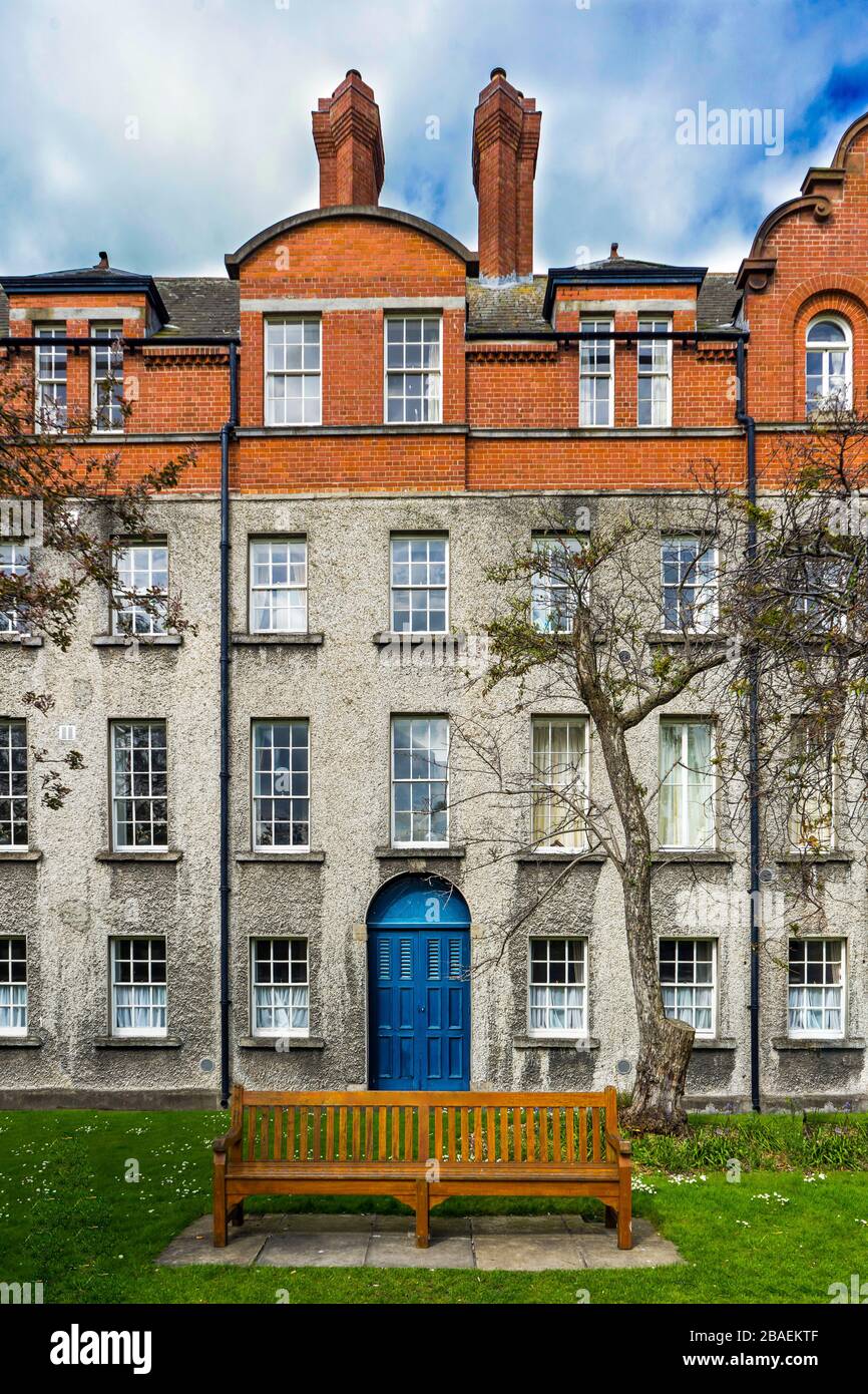 Trinity College. Le seul collège constituant de l'Université de Dublin, une université de recherche en Irlande. Banque D'Images