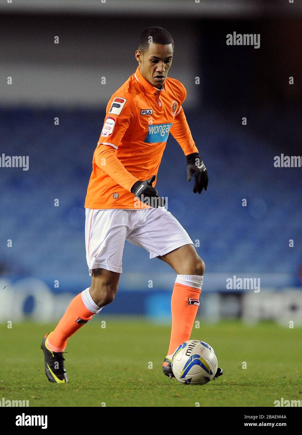 Tom Ince, Blackpool Banque D'Images