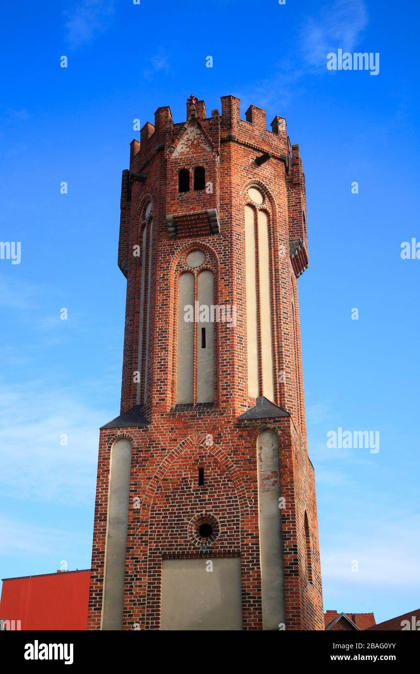 Hühnerdorfer Tor/Eulentor, Tangermuende, Tangermünde, Altmark, Saxe-Anhalt, Allemagne, Europe Banque D'Images