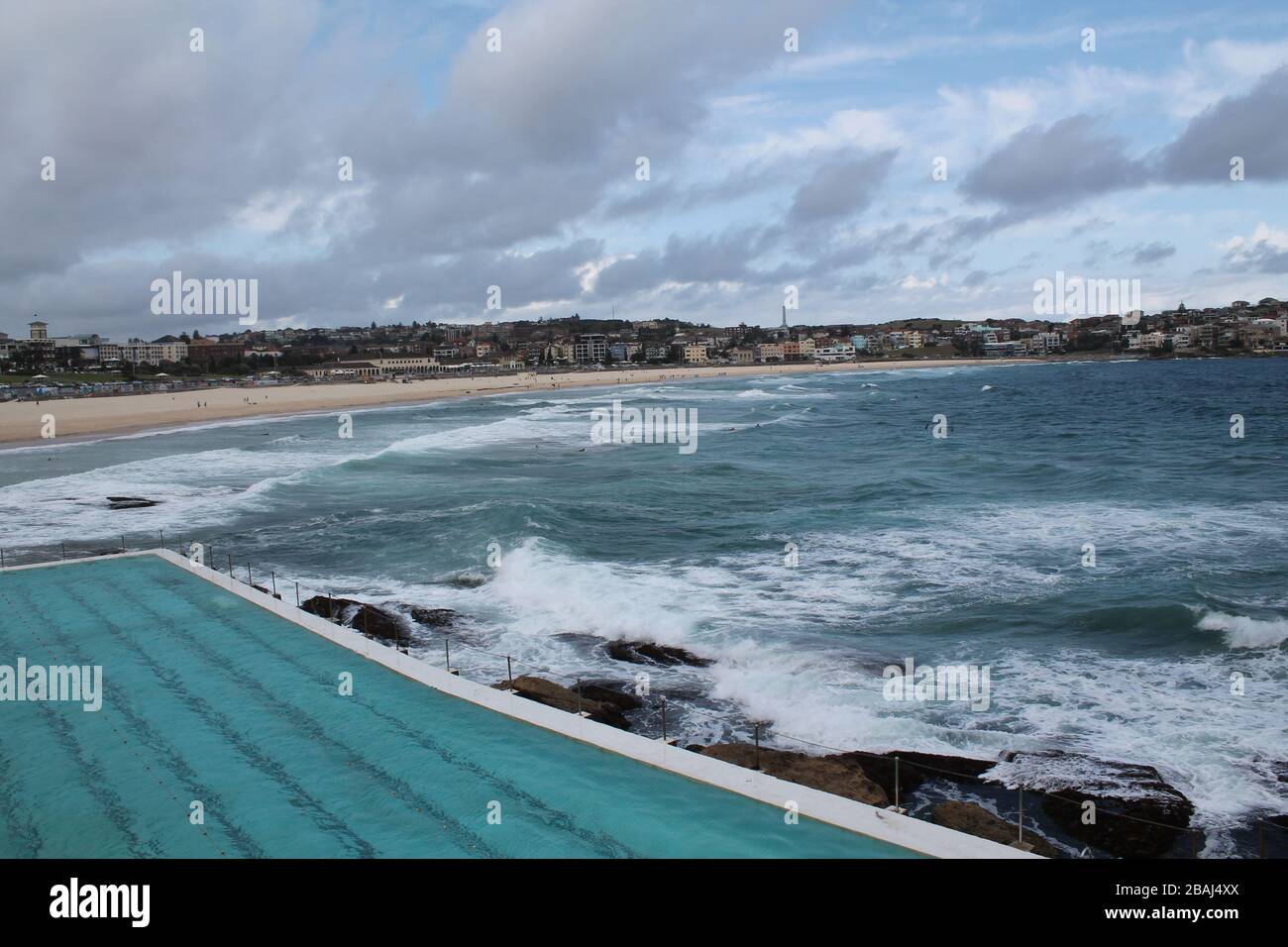 Célèbre plage de Bondi à Sydney, en Australie Banque D'Images