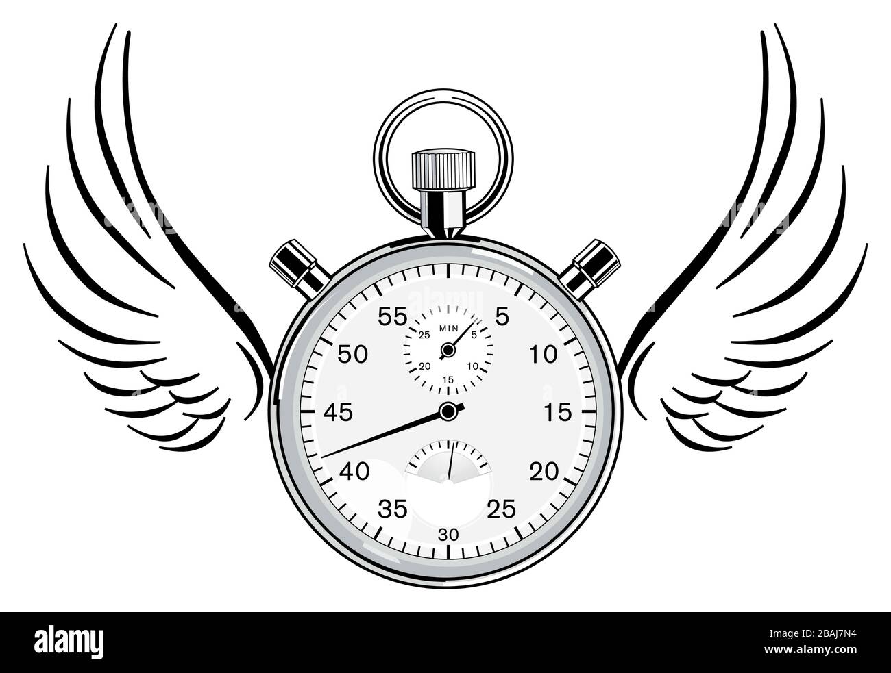 Illustration du concept de gestion du temps. - illustration vectorielle Illustration de Vecteur