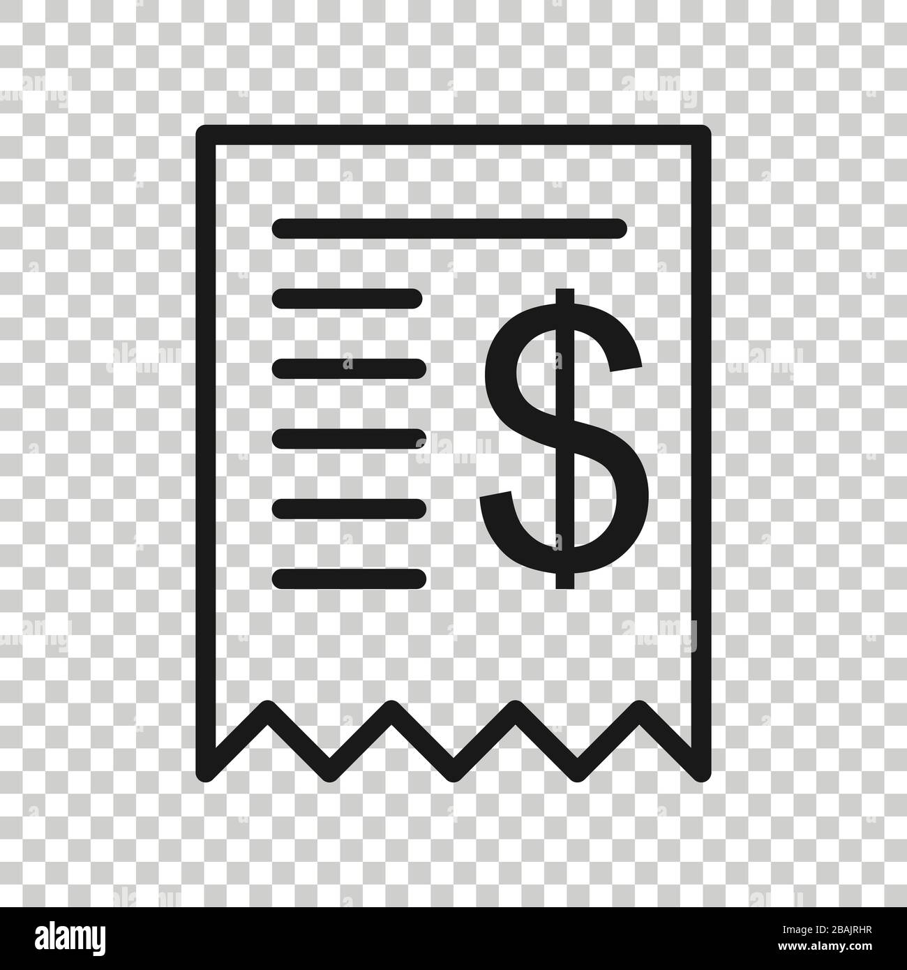 Icône de contrôle de l'argent en télévision style. Illustration vecteur de chéquier sur blanc fond isolé. Finances business concept. Illustration de Vecteur