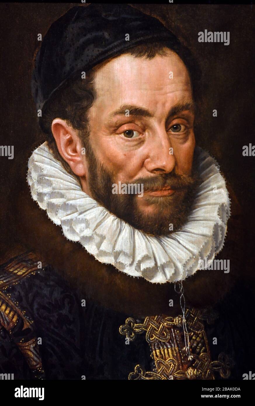 William I Prince of Orange 1533 – 1584 également connu sous le nom de William The Silent par Adriaen Thomasz Key 1544-1589 Néerlandais Pays-Bas Banque D'Images