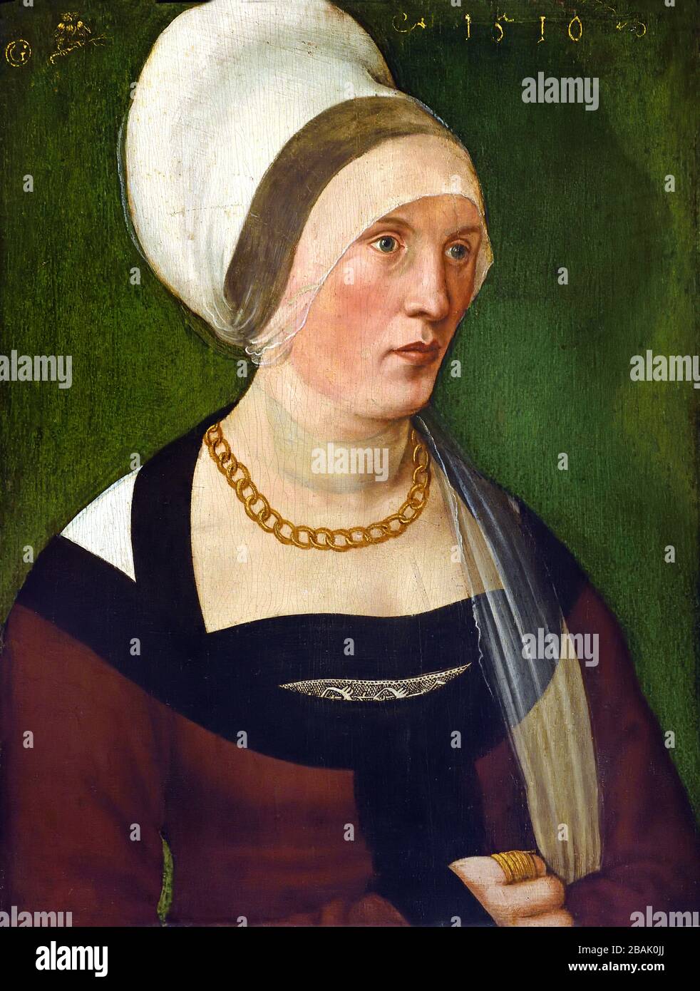 Portrait d'une femme 1510 Wolf Traut 1485-1520 Allemand, Allemagne. Banque D'Images