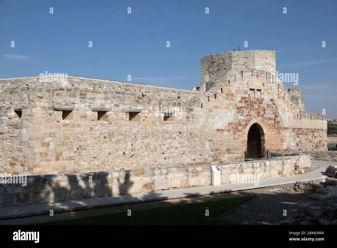 Le Castillo à Zamora Castilla y León España Banque D'Images