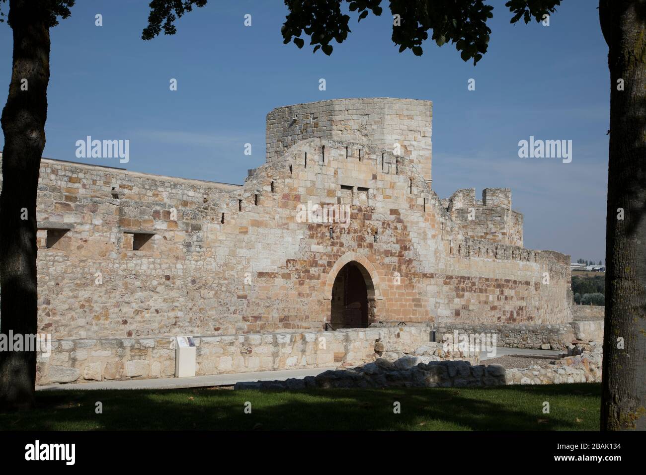 Le Castillo à Zamora Castilla y León España Banque D'Images
