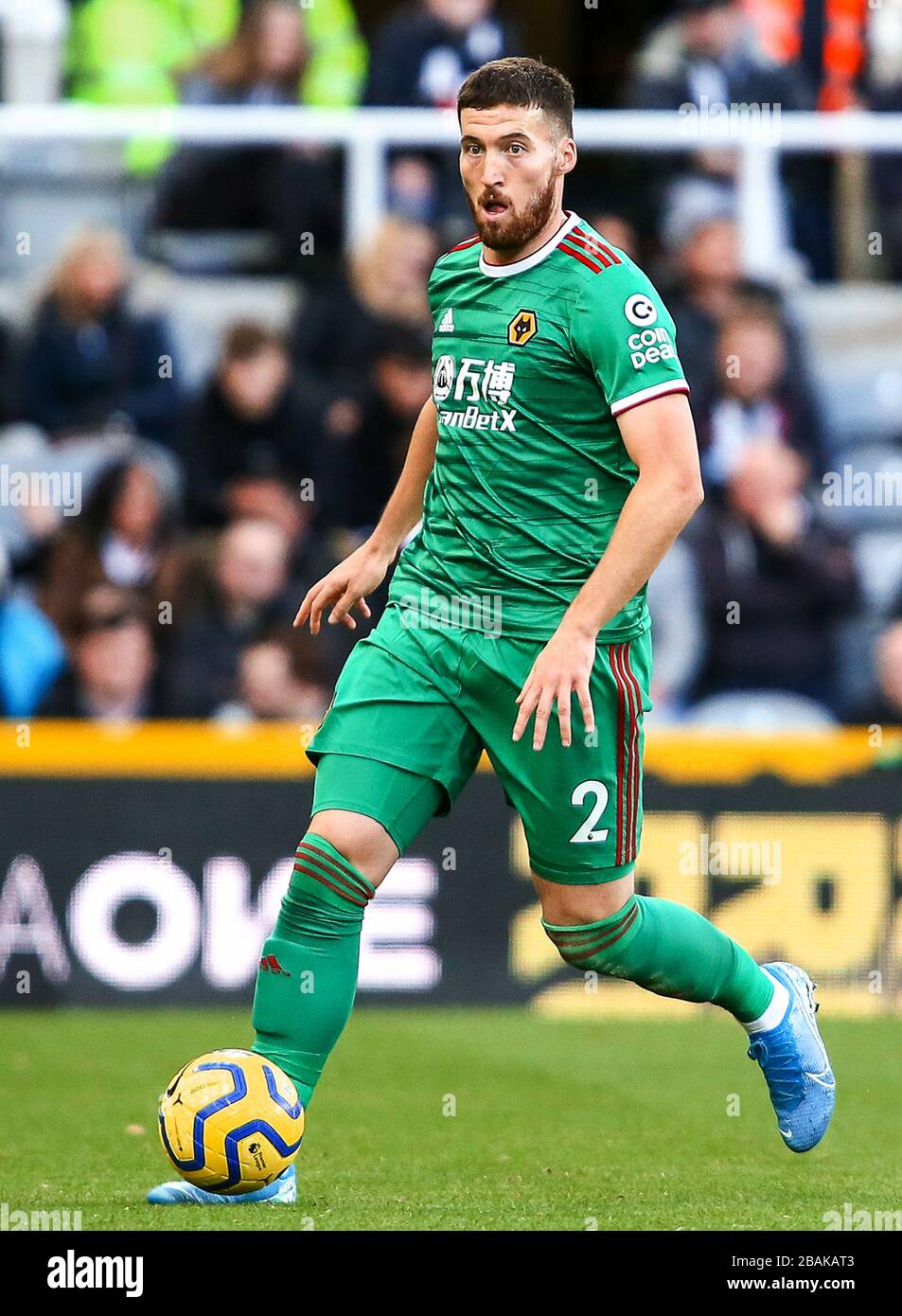 Matt Doherty de Wolverhampton Wanderers - Newcastle United v Wolverhampton Wanderers, Premier League, St James' Park, Newcastle upon Tyne, Royaume-Uni - 26 octobre 2019 usage éditorial seulement - les restrictions DataCo s'appliquent Banque D'Images