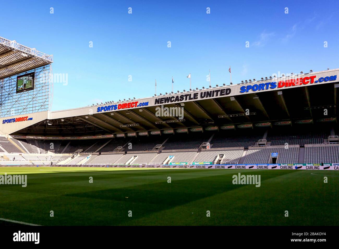 St James's Park Stadium - Newcastle United / Wolverhampton Wanderers, Premier League, St James' Park, Newcastle upon Tyne, Royaume-Uni - 26 octobre 2019 usage éditorial exclusif - les restrictions de DataCo s'appliquent Banque D'Images