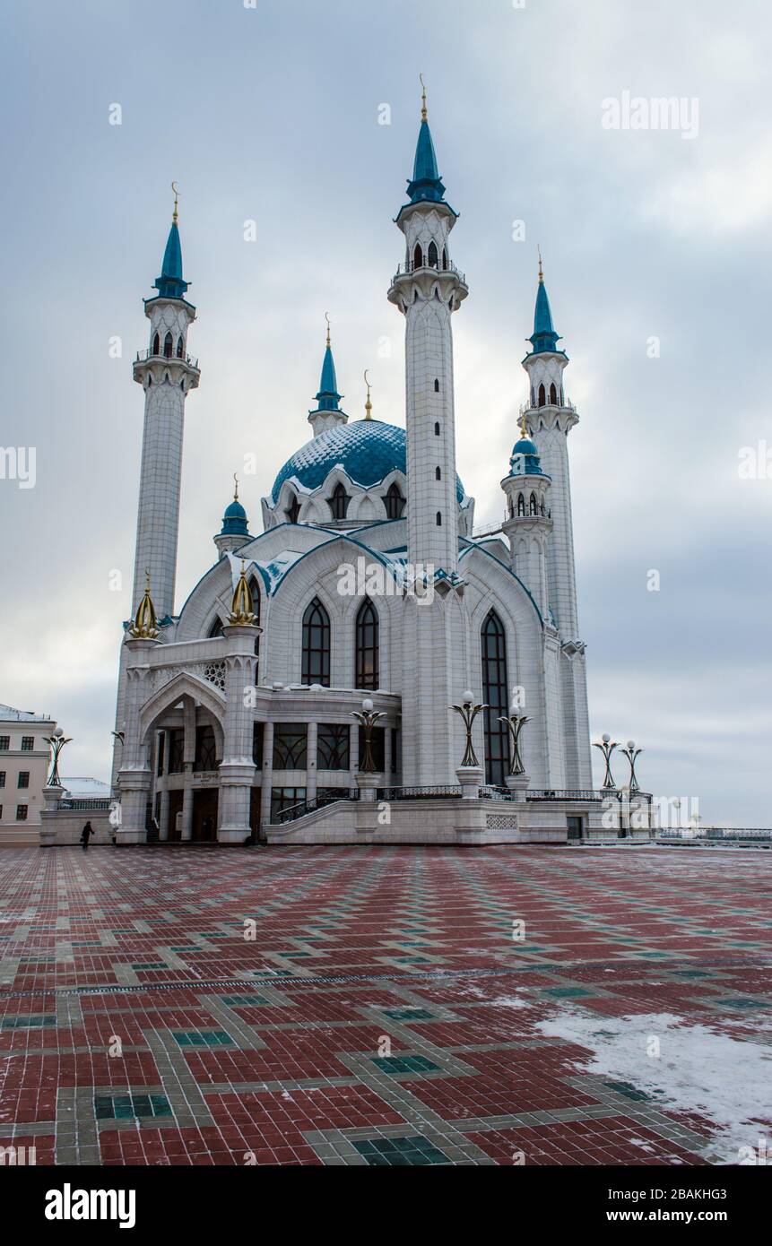 Mosquée Kul Sharif, Kazan Banque D'Images