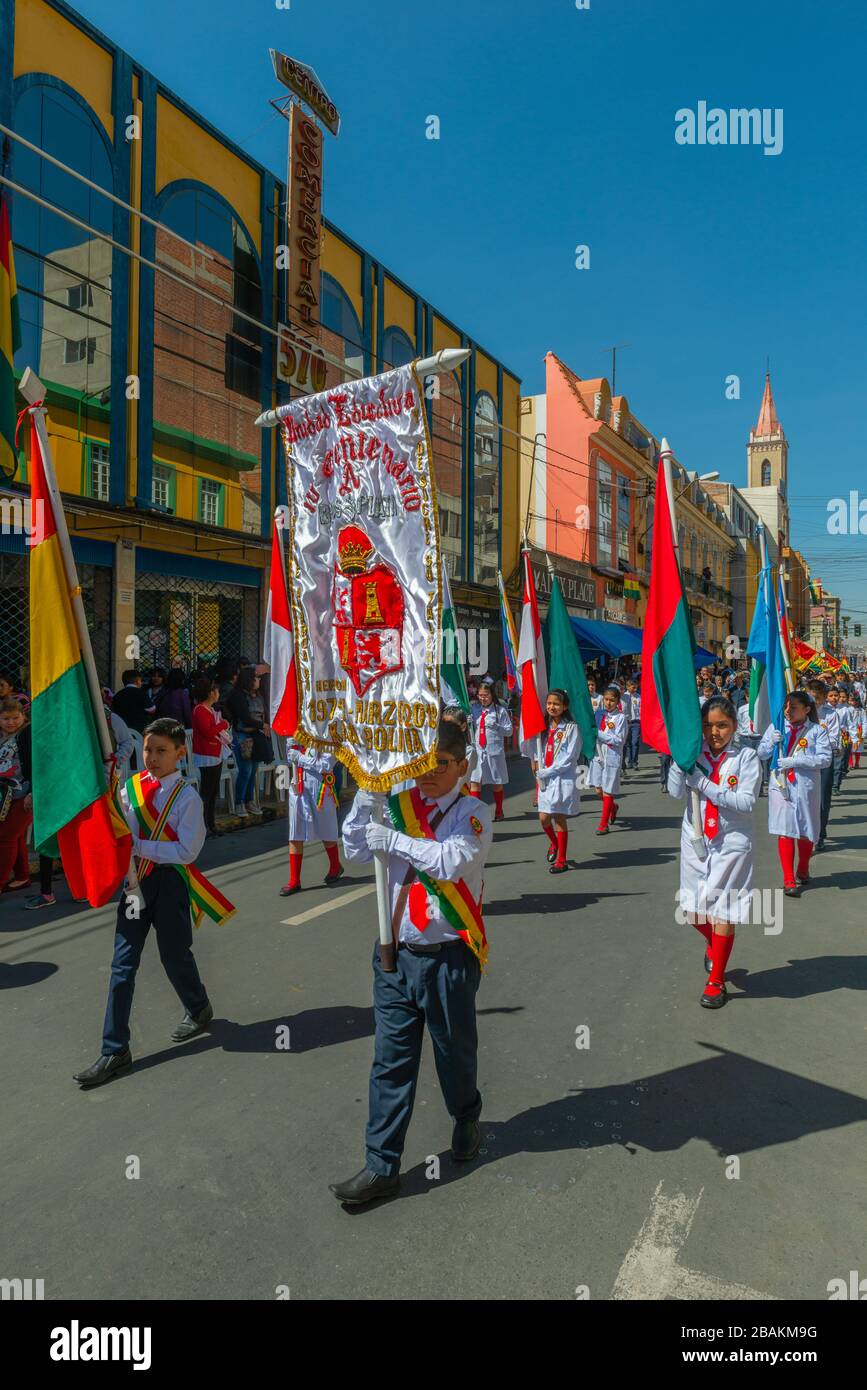 Fiesta à Cochabamba, Département Cochabamba, Andes orientales, Bolivie, Amérique latine Banque D'Images