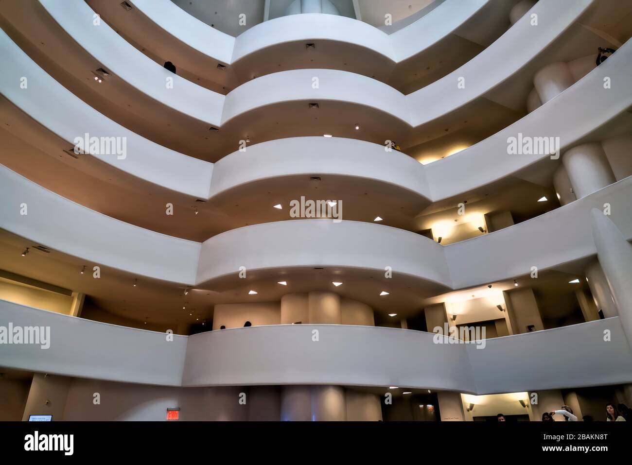 New York. Manhattan. Musée Solomon Guggenheim Banque D'Images