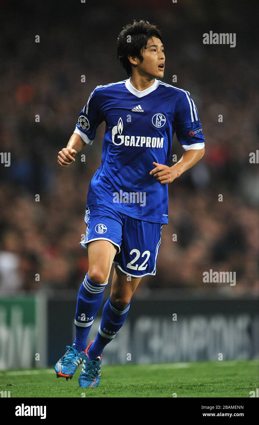 Atsuto Uchida, Schalke 04 Banque D'Images