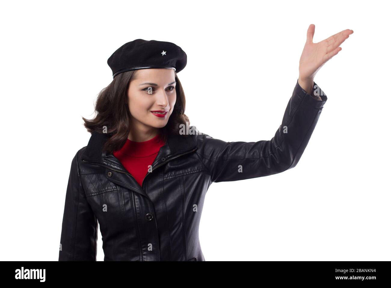 Jeune jolie femme Ernesto Che Guevara cosplay Photo Stock - Alamy