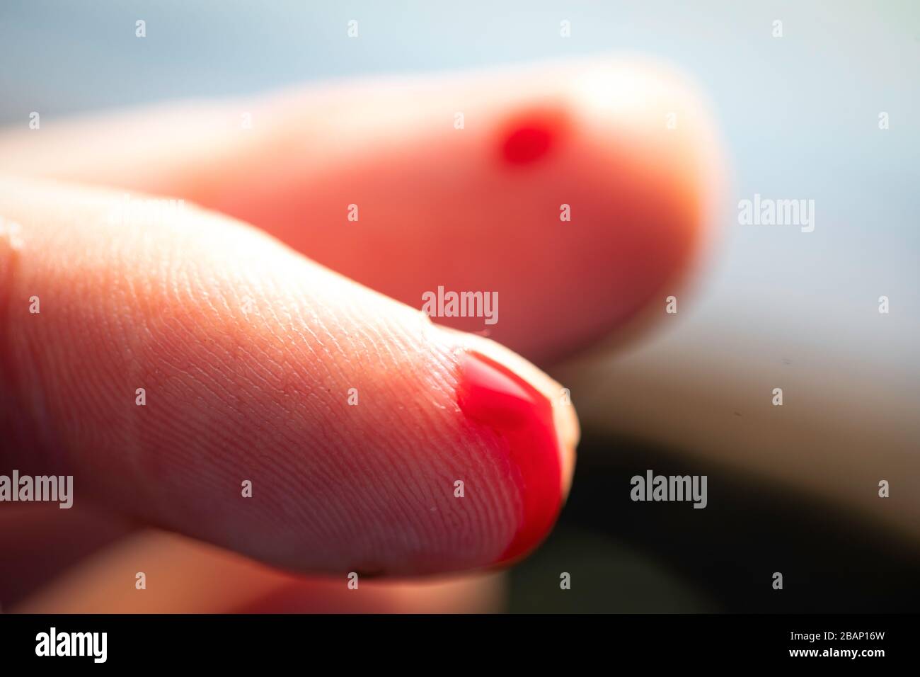 Coupure doigt Banque de photographies et d’images à haute résolution Alamy