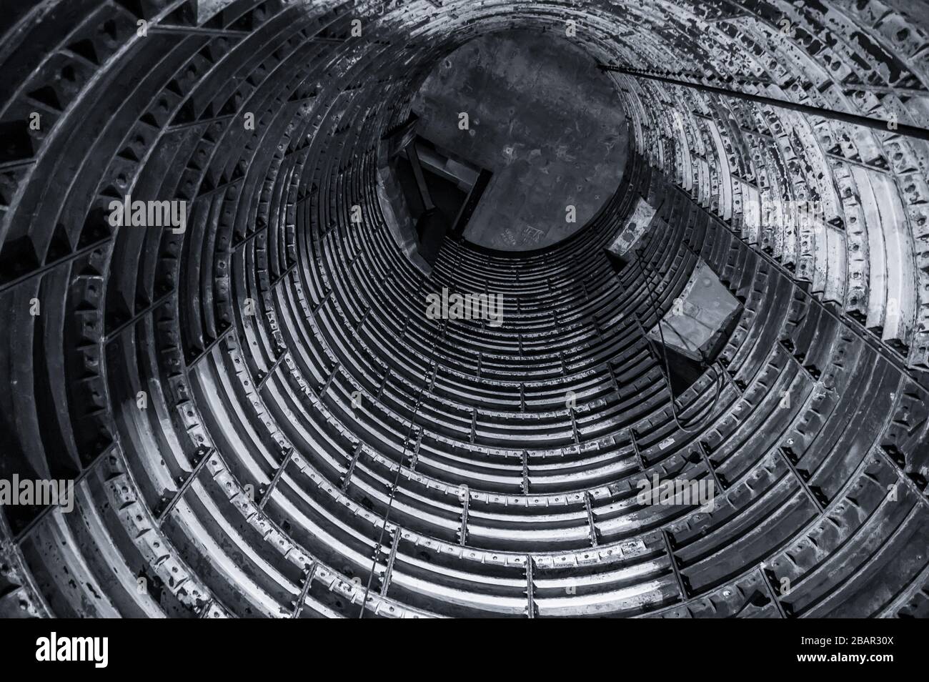 Métro Piccadilly Circus, tunnels désutilisés Banque D'Images