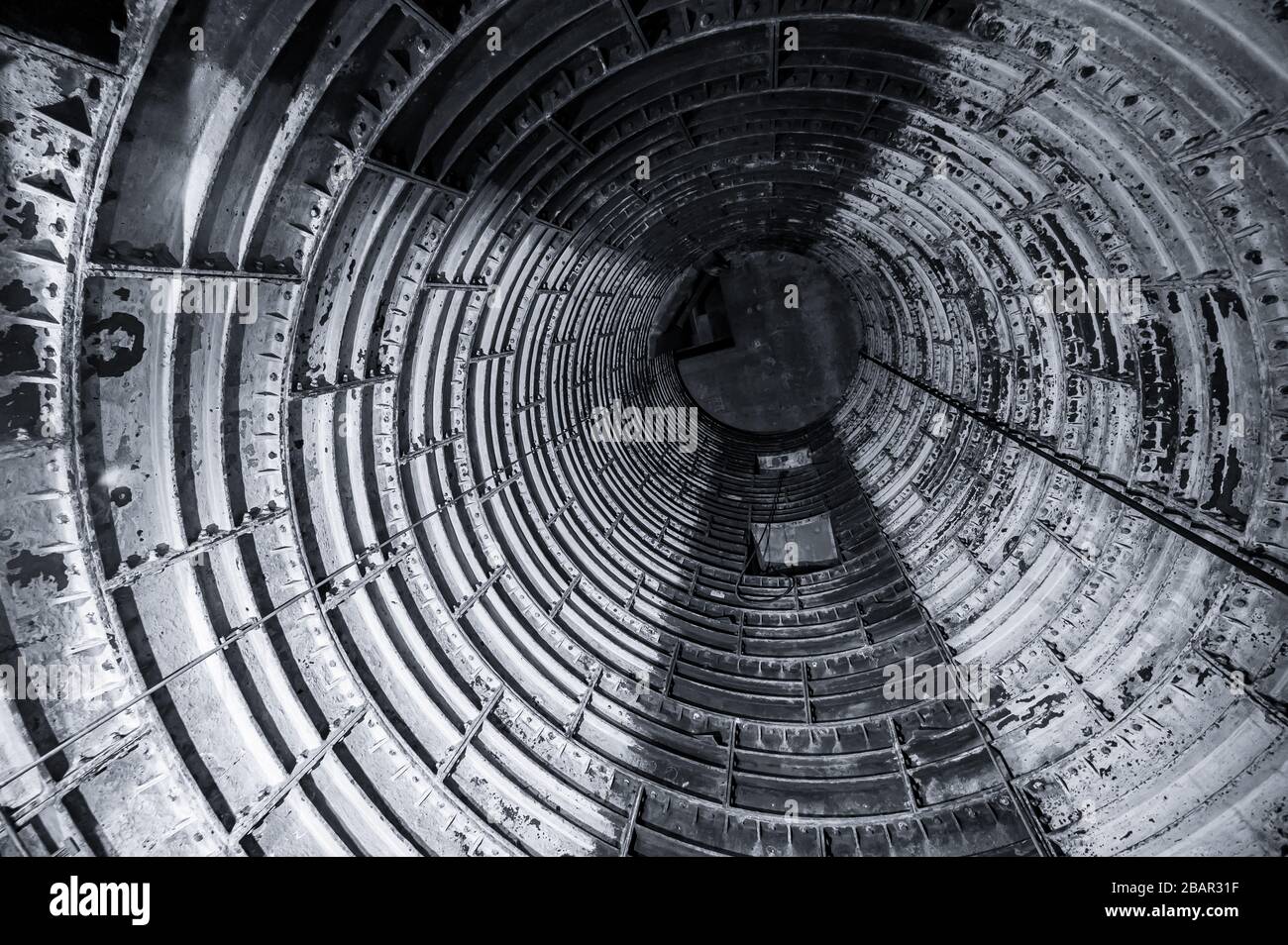 Métro Piccadilly Circus, tunnels désutilisés Banque D'Images