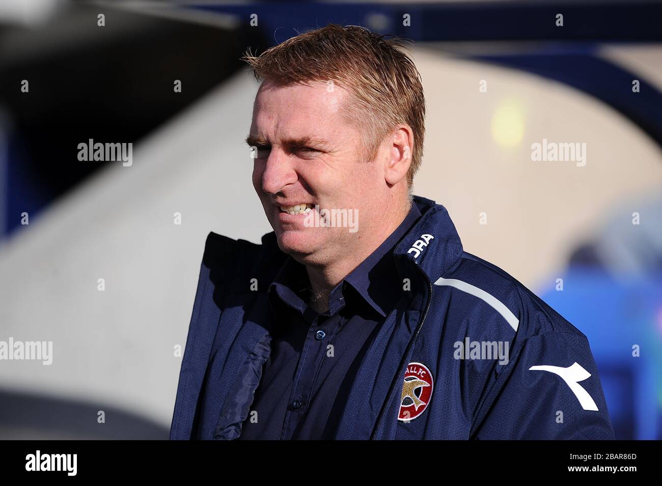 Dean Smith, responsable Walsall Banque D'Images