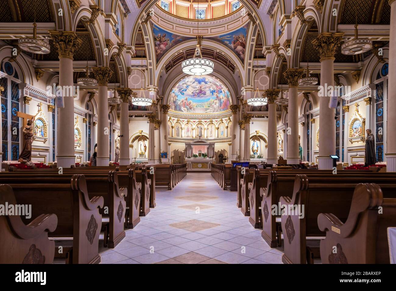 Basilique de saint maurice Banque de photographies et d’images à haute