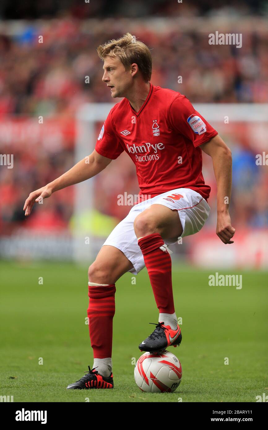 DaN Harding, Nottingham Forest Banque D'Images