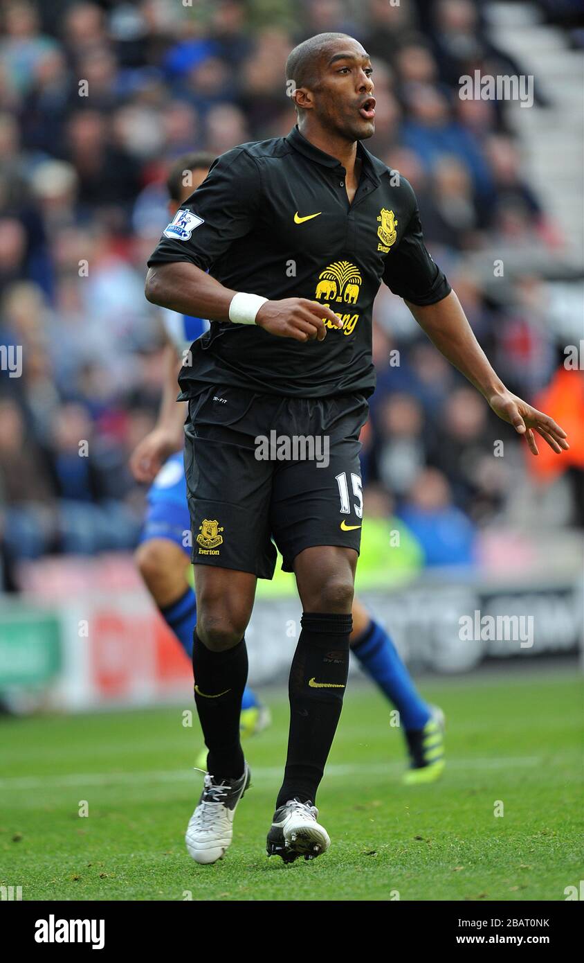 Sylvain Distin, Everton Banque D'Images