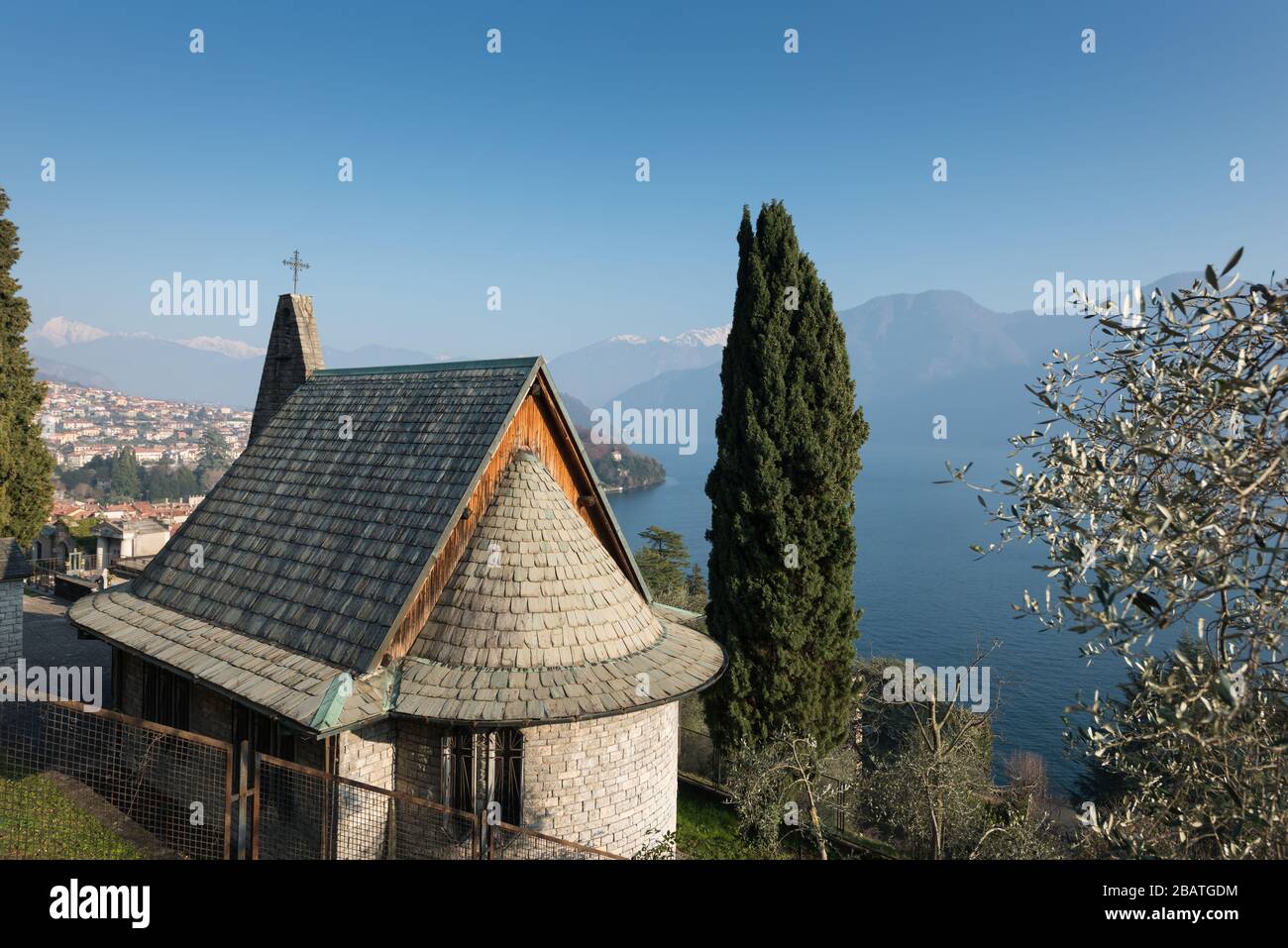 Lac de Côme, Italie Banque D'Images