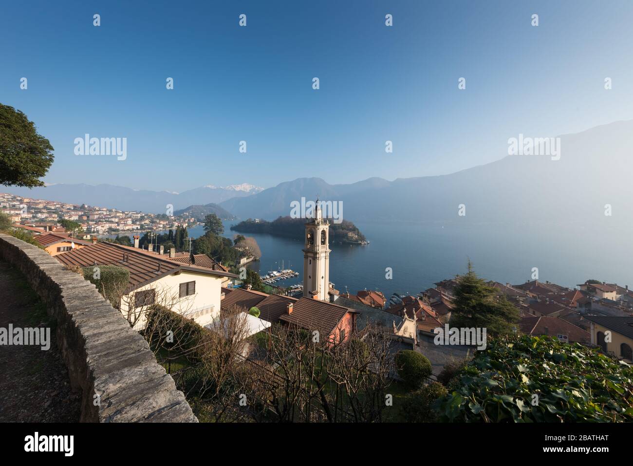 Lac de Côme, Italie Banque D'Images