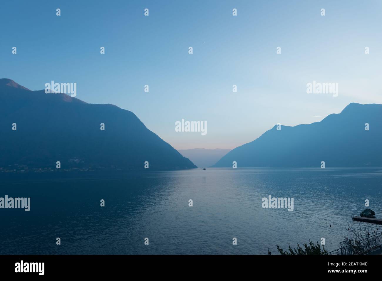 Lac de Côme, Italie Banque D'Images