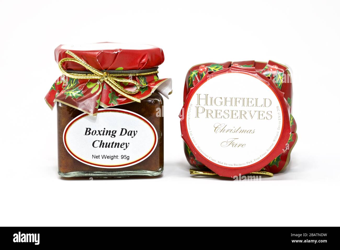 Chutney du lendemain de boxe de Highfield Banque D'Images