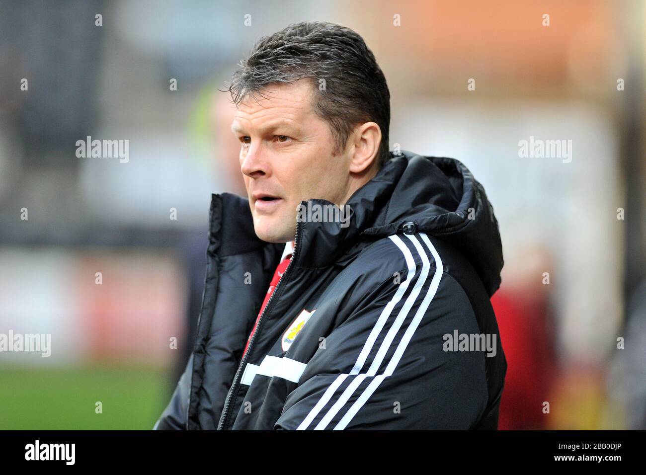 Directeur de Bristol, Steve Cotterill Banque D'Images